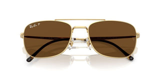 Ray-ban Rb 3755 Unisex Gold  Sunglasses