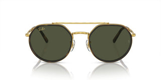 Ray-Ban RB 3765 unisex Gold Geometric Sunglasses