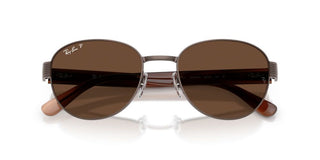 Ray-Ban RB 3766CH unisex Brown Sunglasses
