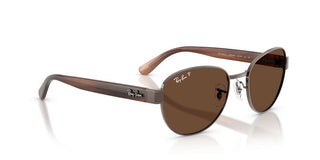 Ray-Ban RB 3766CH unisex Brown Sunglasses