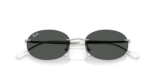 Ray-Ban RB 3767 unisex Silver Oval Sunglasses