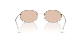 Ray-Ban RB 3767 unisex Silver Oval Sunglasses