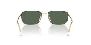 Ray-Ban RB 3768 unisex Gold Rectangle Sunglasses