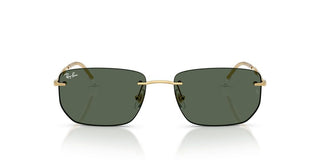 Ray-Ban RB 3768 unisex Gold Rectangle Sunglasses