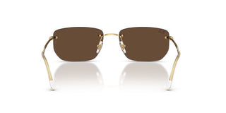 Ray-Ban RB 3768 unisex Gold Rectangle Sunglasses