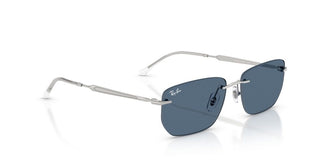 Ray-Ban RB 3768 unisex Silver Rectangle Sunglasses