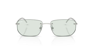 Ray-Ban RB 3768 unisex Silver Rectangle Sunglasses