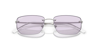 Ray-Ban RB 3768 unisex Silver Rectangle Sunglasses