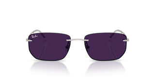 Ray-Ban RB 3768 unisex Silver Rectangle Sunglasses