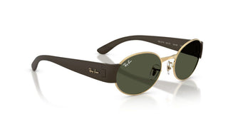 Ray-Ban RB 3770 unisex Gold Oval Sunglasses