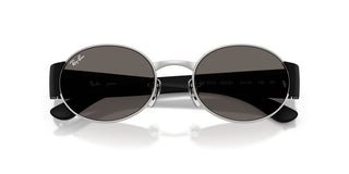 Ray-Ban RB 3770 unisex Silver Oval Sunglasses