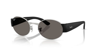 Ray-Ban RB 3770 unisex Silver Oval Sunglasses