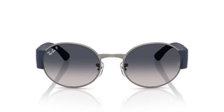 Ray-Ban RB 3770 unisex Ruthenium Oval Sunglasses