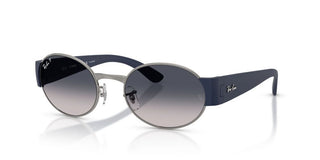 Ray-Ban RB 3770 unisex Ruthenium Oval Sunglasses