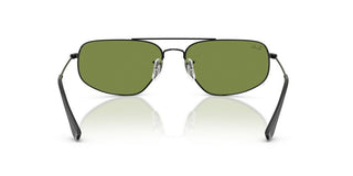 Ray-ban Rb 3780 Unisex Black Geometric Sunglasses