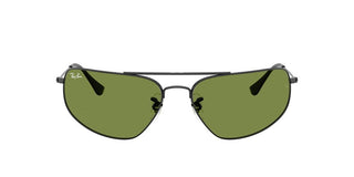 Ray-Ban RB 3780 unisex Black Geometric Sunglasses