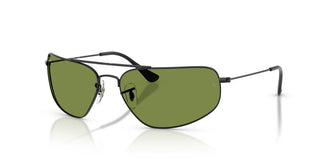 Ray-ban Rb 3780 Unisex Black Geometric Sunglasses