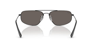 Ray-Ban RB 3780 unisex Black Geometric Sunglasses
