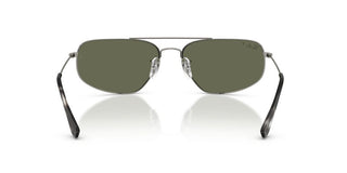 Ray-Ban RB 3780 unisex Ruthenium Geometric Sunglasses