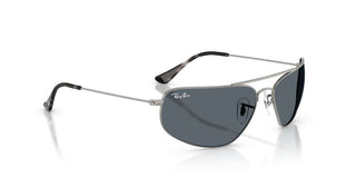 Ray-Ban RB 3780 unisex Ruthenium Geometric Sunglasses