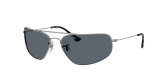 Ray-Ban RB 3780 unisex Ruthenium Geometric Sunglasses