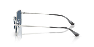 Ray-ban Rb 3783 Unisex Silver Geometric Sunglasses