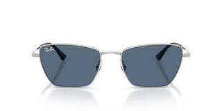 Ray-ban Rb 3783 Unisex Silver Geometric Sunglasses