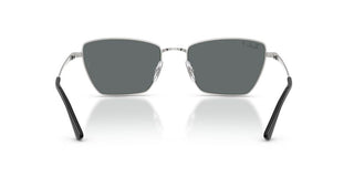 Ray-ban Rb 3783 Unisex Silver Geometric Sunglasses