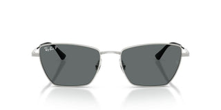 Ray-ban Rb 3783 Unisex Silver Geometric Sunglasses