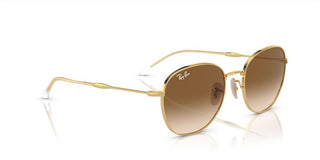 Ray-Ban RB 3809 unisex Gold Squared Sunglasses