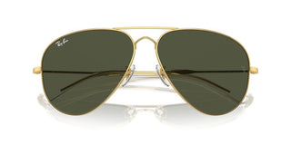 Ray-ban Rb 3825 Unisex Gold Pilot Sunglasses
