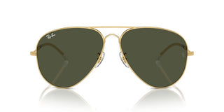 Ray-ban Rb 3825 Unisex Gold Pilot Sunglasses