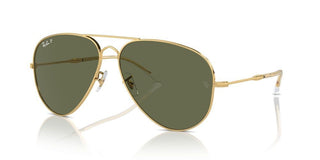 Ray-ban Rb 3825 Unisex Gold Pilot Sunglasses