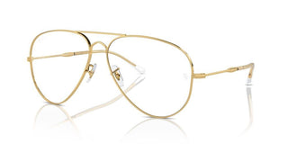 Ray-ban Rb 3825 Unisex Gold Pilot Sunglasses