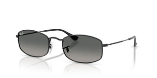 Ray-ban Rb 3832 Unisex Black Rectangle Sunglasses