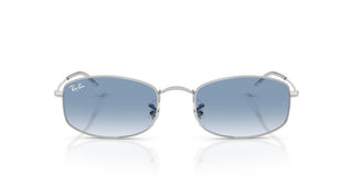 Ray-Ban RB 3832 unisex Silver Rectangle Sunglasses