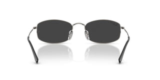 Ray-ban Rb 3832 Unisex Ruthenium Rectangle Sunglasses