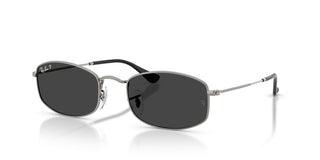 Ray-ban Rb 3832 Unisex Ruthenium Rectangle Sunglasses