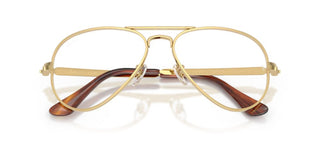 Ray-Ban RB 3925V unisex Gold Pilot Eyeglasses
