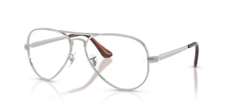 Ray-Ban RB 3925V unisex Silver Pilot Eyeglasses