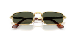 Ray-Ban RB 3927 unisex Gold Rectangle Sunglasses