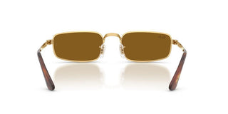 Ray-Ban RB 3927 unisex Gold Rectangle Sunglasses