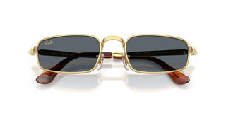 Ray-Ban RB 3927 unisex Gold Rectangle Sunglasses