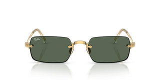 Ray-Ban RB 3928 unisex Gold Rectangle Sunglasses