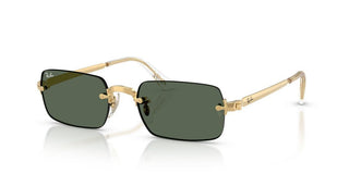Ray-Ban RB 3928 unisex Gold Rectangle Sunglasses