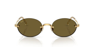 Ray-Ban RB 3929 unisex Gold Oval Sunglasses