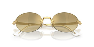 Ray-Ban RB 3929 unisex Gold Oval Sunglasses