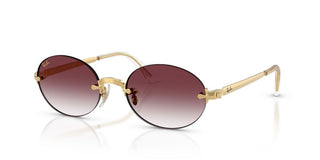 Ray-Ban RB 3929 unisex Gold Oval Sunglasses