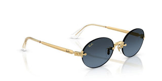 Ray-Ban RB 3929 unisex Gold Oval Sunglasses
