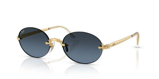 Ray-Ban RB 3929 unisex Gold Oval Sunglasses